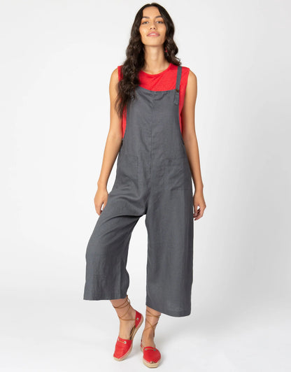 Kerry Linen Crop Overall
