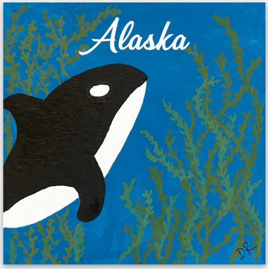 Orca Alaska Sticker PAK