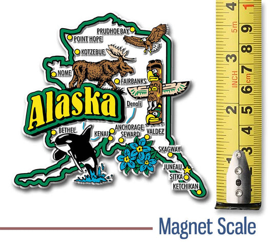 Alaska Jumbo State Magnet