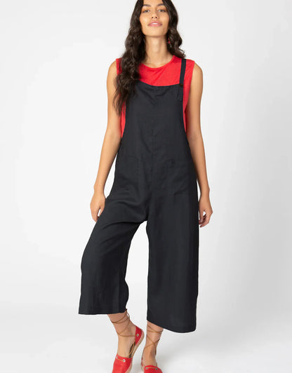 Kerry Linen Crop Overall