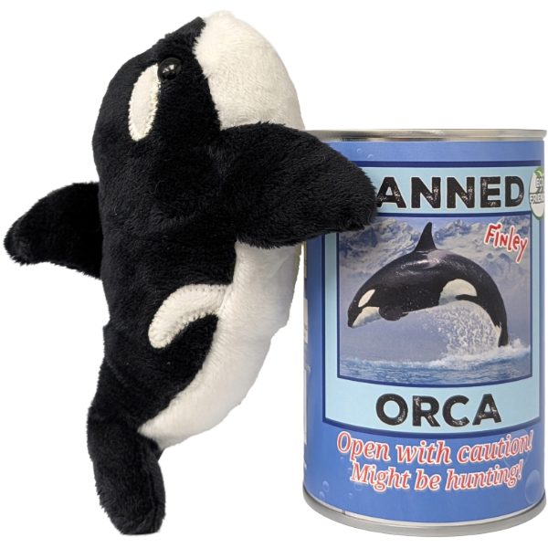 Finley the Canned Orca