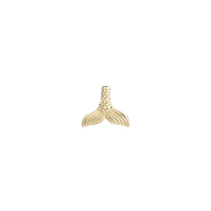 Mermaid Tail Stud Earrings
