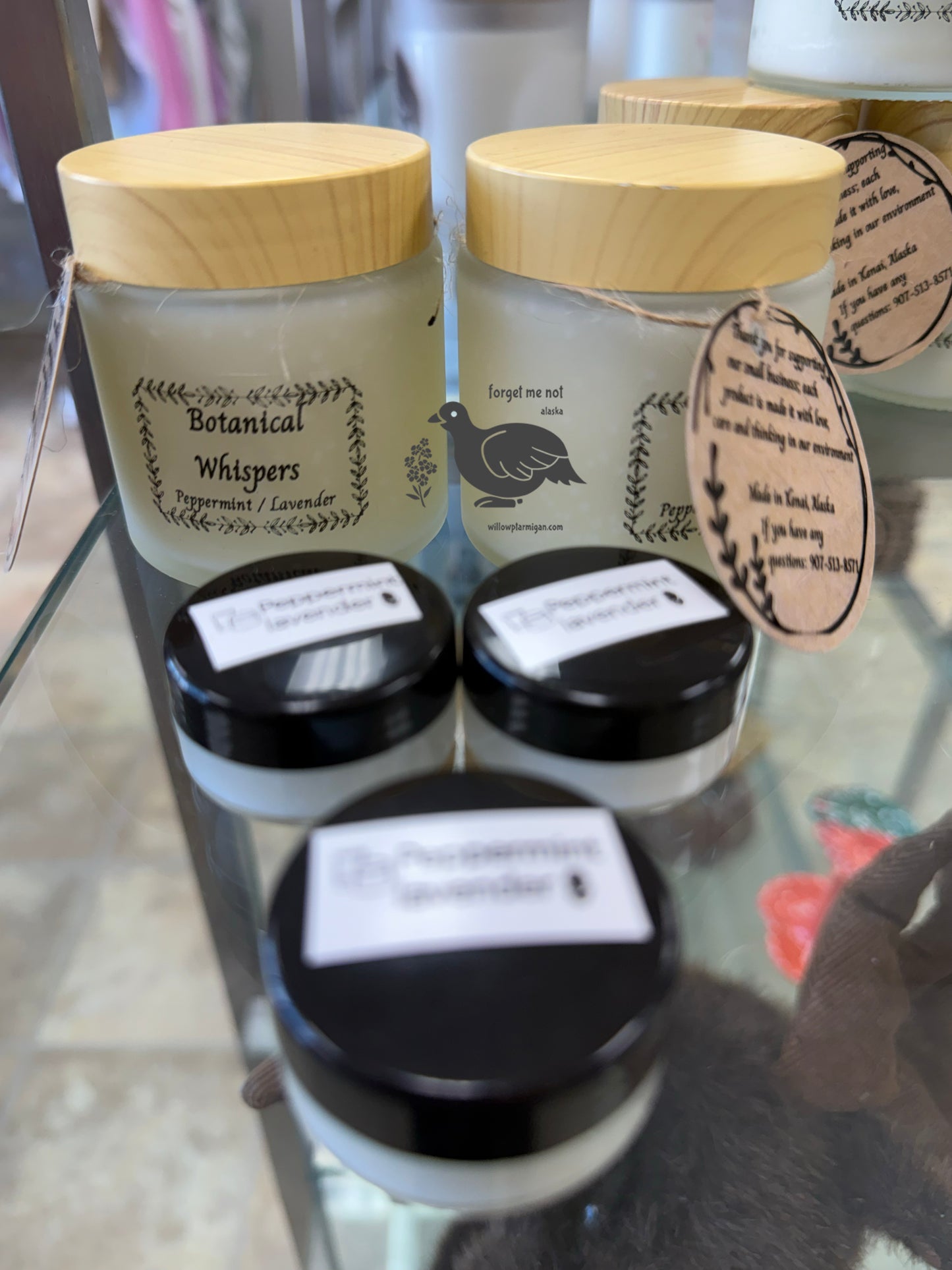 Botanical Whispers Moisturizer Balm, Peppermint Lavendar BW