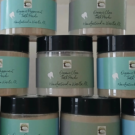 Organic Tooth Powder, Clove AKSRA