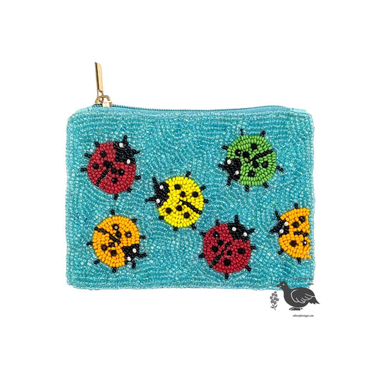 LADYBUG Bead Mini Pouch Bag