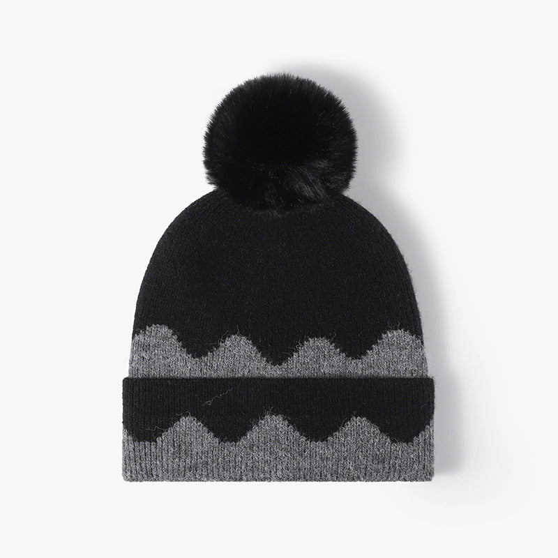 Darby Midnight Wave Pom Beanie