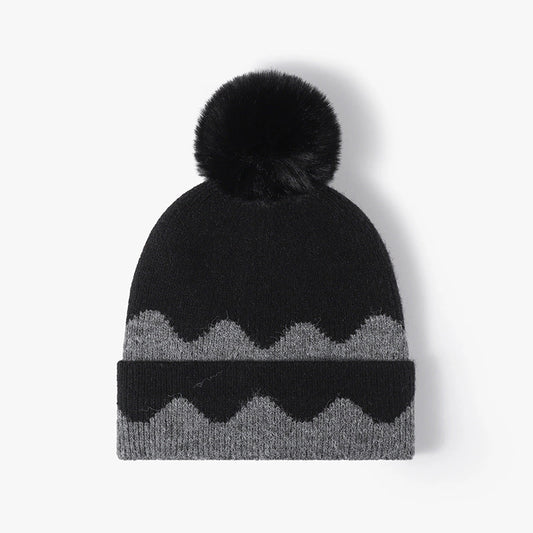 Darby Midnight Wave Pom Beanie