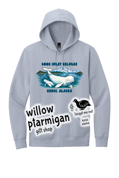 Cook Inlet Belugas Kenai Alaska Hoodie (Pre-Order $50 Special)